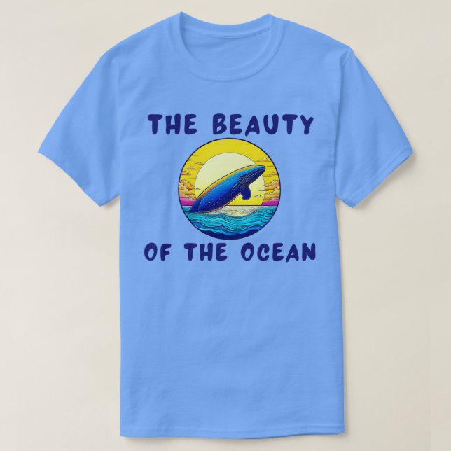 Die Schönheit des Ozeans T-Shirt (Design vorne)