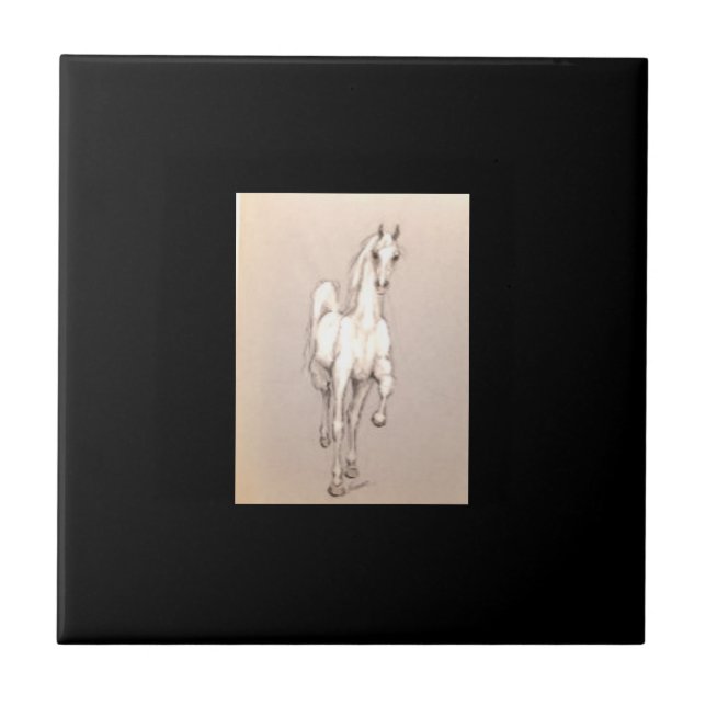 Die Schönheit des Powers. . . Fliese (Vorderseite)