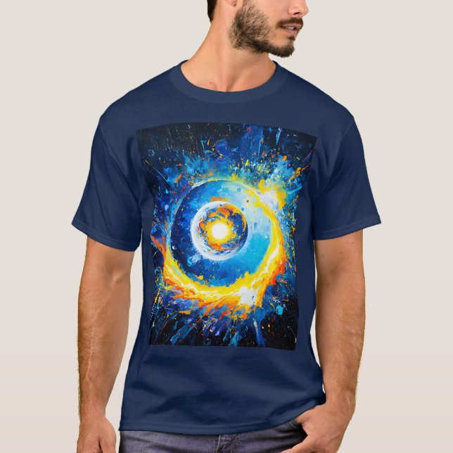 die Schönheit des Universums T-Shirt (Vorderseite)