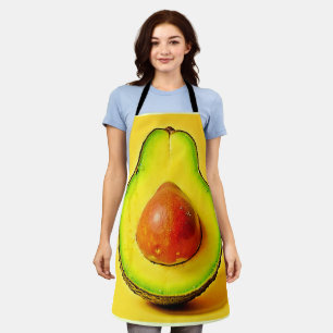 Die Schönheit eines gesunden Avocadodesigns Schürze