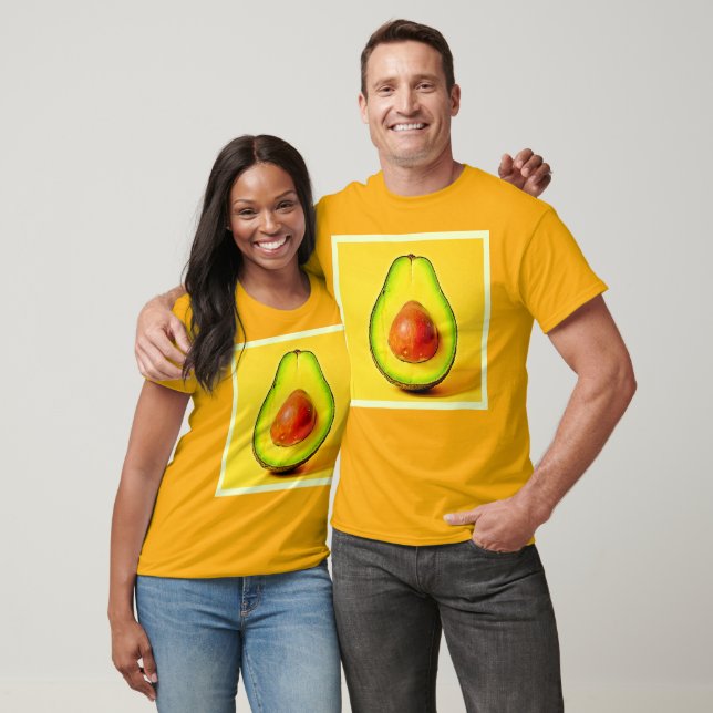 Die Schönheit eines gesunden Avocadodesigns T-Shirt (Unisex)