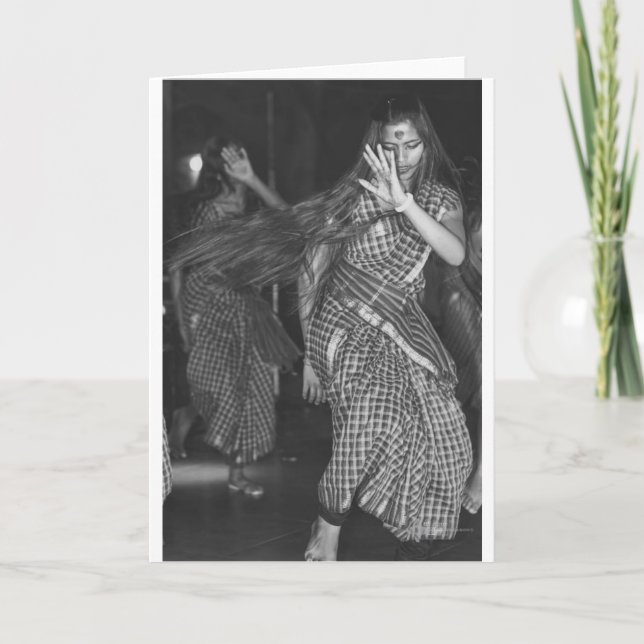 Die Schönheit in der Stärke Dankeskarte (Vorderseite)