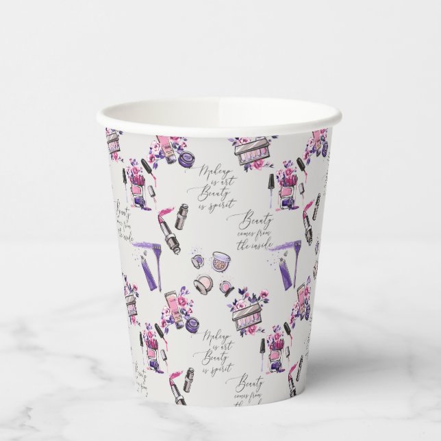 Die Schönheit kommt aus dem Inneren Pappbecher (Links)