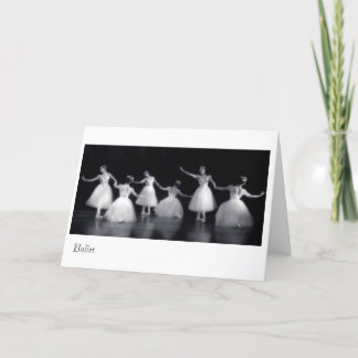 Die Schönheit von allem, das Ballett Karte