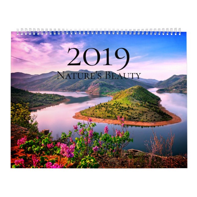 Die Schönheits-Kalender 2019 der Natur (groß) Kalender (Titelbild)