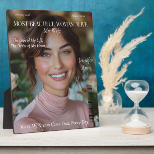 Die schönste Freundin der Ehefrau Woman Alive Fotoplatte