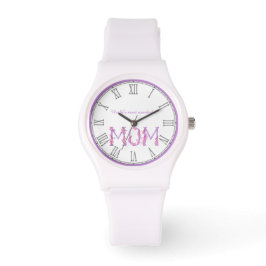 Die schönste Mama-Orchideenuhr der Welt Armbanduhr