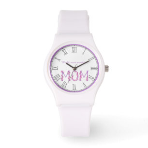 Die schönste Mama-Orchideenuhr der Welt Armbanduhr