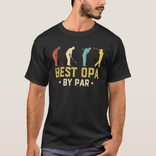 Die schönste Opa am Par Vatertag Golf T-Shirt