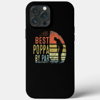 Die schönste Poppa Par Vatertag Golf Geschenk iPhone 13 Pro Max Hülle