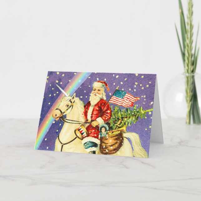 Die schönste Weihnachtskarte aller Zeiten! Feiertagskarte (Vorderseite)