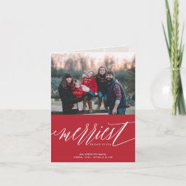 Die schönste Weihnachtskarte der Tage Feiertagskarte