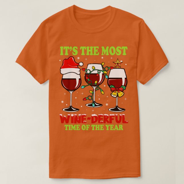 Die schönste Zeit des Jahres T-Shirt (Design vorne)