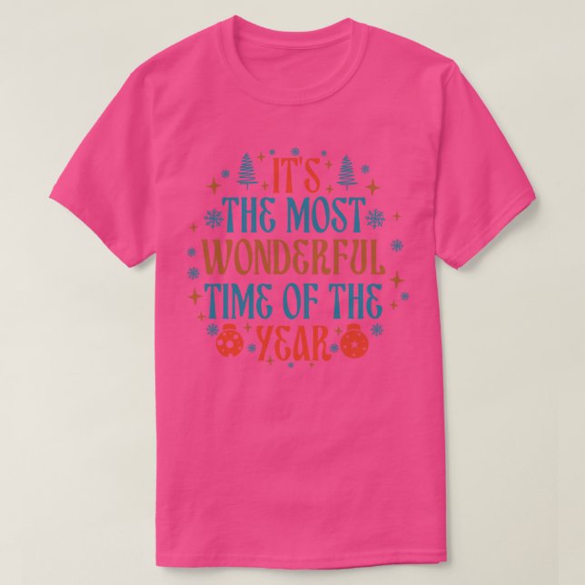 die schönste Zeit des Jahres T-Shirt (Design vorne)