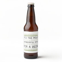 Die schönste Zeit für ein Bier