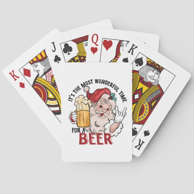 Die schönste Zeit für ein Bier Spielkarten (Rückseite)