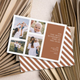 Die schönste Zeit Weihnachten Multi-Foto Ankündigung