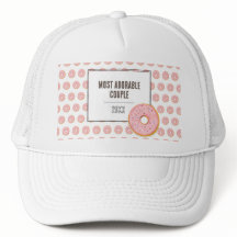 Die schönsten Donut Valentines Trucker Hut / Kappe