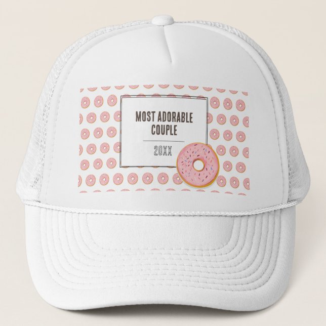 Die schönsten Donut Valentines Trucker Hut / Kappe (Vorderseite)