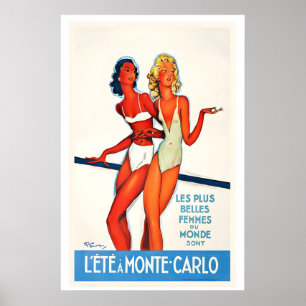 Die schönsten Frauen der Welt Sommer in Poster