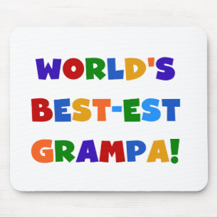 Die schönsten Grampa-Geschenke der Welt in hellen Mousepad