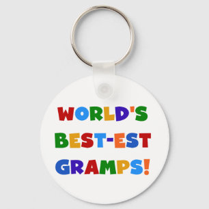 Die schönsten Gramps der Welt in hellen Farben Schlüsselanhänger