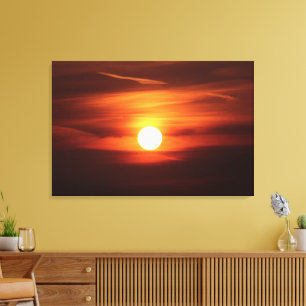 Die schönsten Sonnenuntergänge aller Zeiten Leinwanddruck