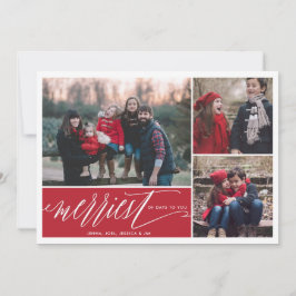 Die schönsten Tage Weihnachtsfeiertag 3 Fotokarte Feiertagskarte