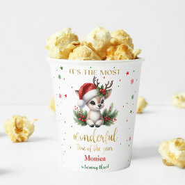 Die schönsten Weihnachtsfeiertage Pappbecher