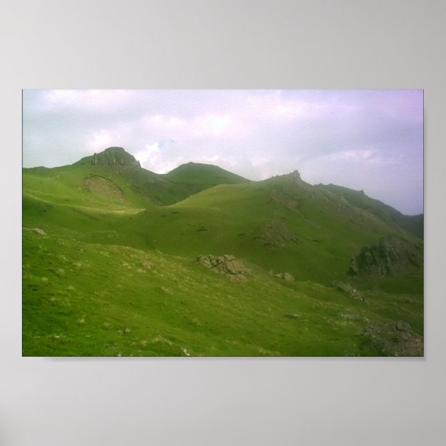 Die schottischen Highlands - leichte Version Poster (Vorne)