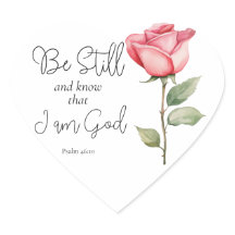 Die Schrift sei still und weiß, dass ich die Blume