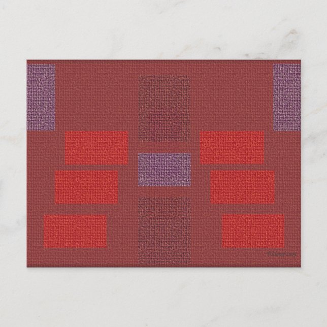 Die Schritte Postkarte (Vorderseite)