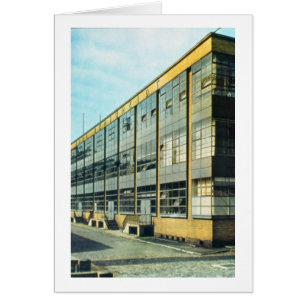 Die Schuhfabrik Fagus, entworfen von Walter Gropiu