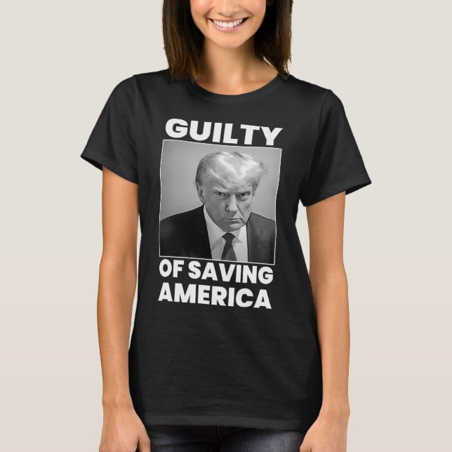 Die Schuld, Amerika Retten T-Shirt (Vorderseite)