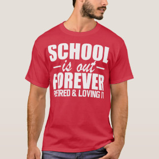 Die Schule für Nachwuchslehrer ist für immer im Ru T-Shirt