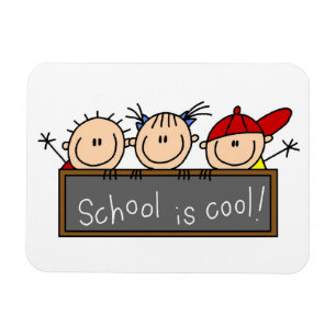 Die Schule ist Cool Magnet