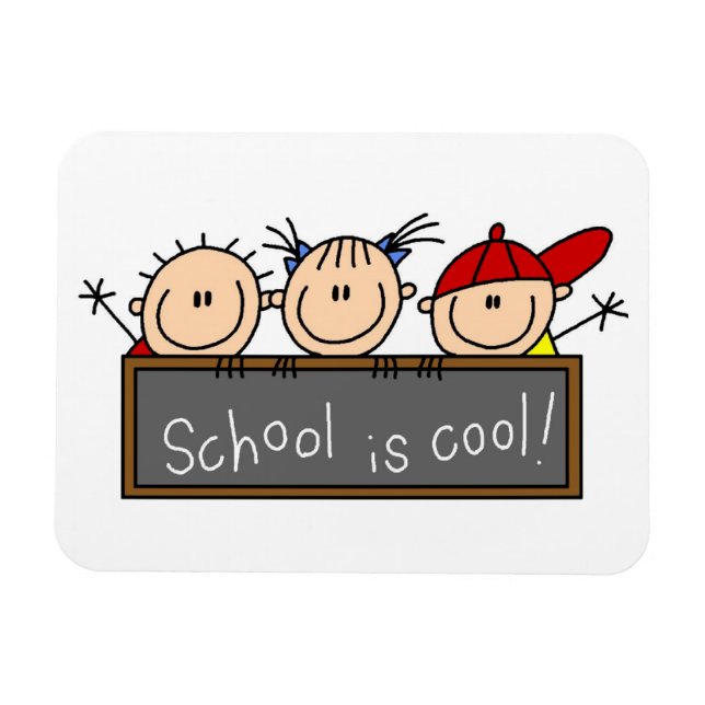 Die Schule ist Cool Magnet (Horizontal)