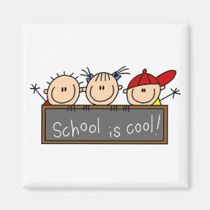 Die Schule ist Cool Magnet