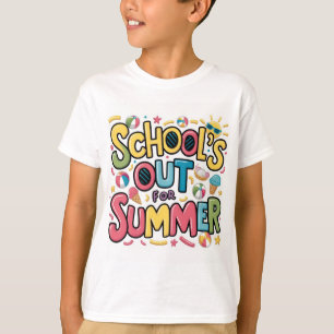 Die Schule ist für den Sommer zu Ende! T-Shirt