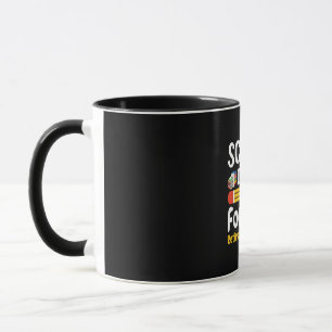 Die Schule ist für immer müde und liebt es Tasse