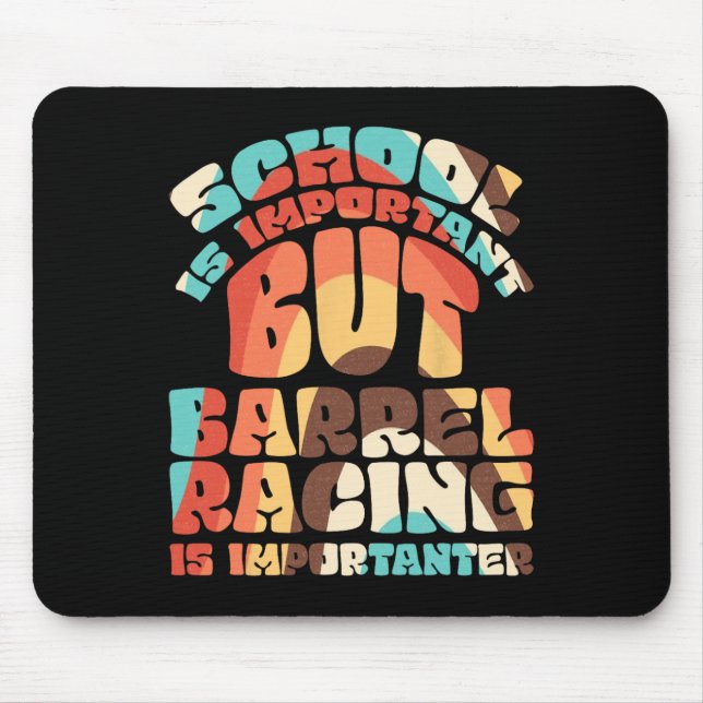 Die Schule ist wichtig, aber das Rennen mit dem Pf Mousepad (Vorne)