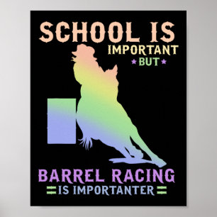 Die Schule ist wichtig, aber das Rennen mit dem Pf Poster