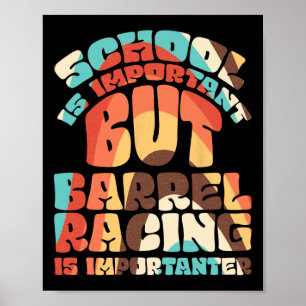 Die Schule ist wichtig, aber das Rennen mit dem Pf Poster