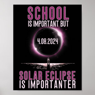 Die Schule ist wichtig, aber das Sonnenlicht ist w Poster