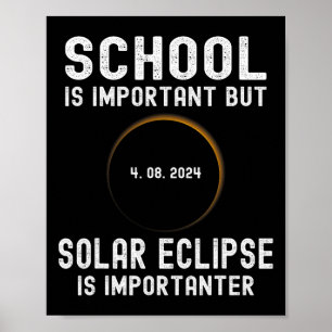 Die Schule ist wichtig, aber das Sonnenlicht ist w Poster