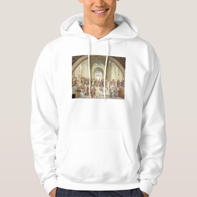 Die Schule RAPHAEL von Athen Hoodie (Vorderseite)