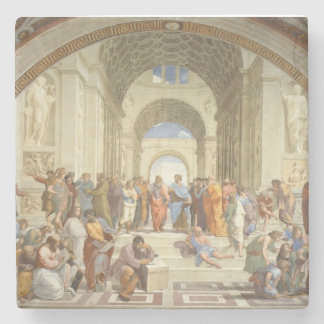 Die Schule RAPHAEL von Athen Steinuntersetzer