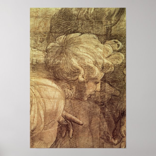 Die Schule von Athen Poster (Vorne)