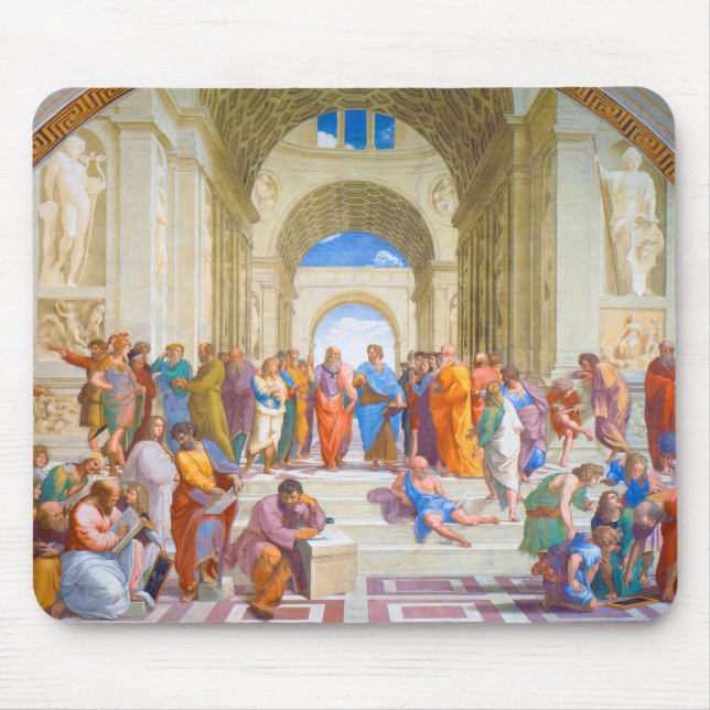 Die Schule von Athen, Raphael Mousepad (Vorne)