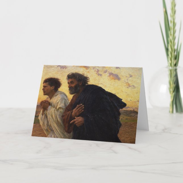 Die Schüler Peter und John-Betrieb Karte (Vorderseite)